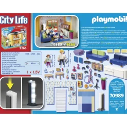 Playmobil City Life Woonkamer 70989^ Speelfiguren