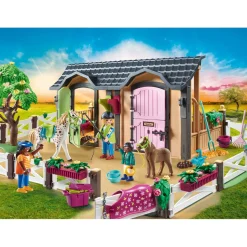 Playmobil Country Rijlessen Met Paardenboxen 70995^ Speelfiguren