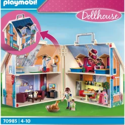 Playmobil Dollhouse Mijn Meeneempoppenhuis 70985^ Speelfiguren