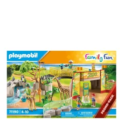 Playmobil Family Fun Avontuurlijke Dierentuin - 71190^ Speelfiguren