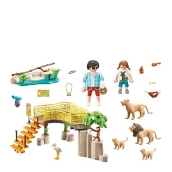 Playmobil Family Fun Leeuwen In Het Buitenverblijf - 71192^ Speelfiguren
