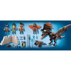 Playmobil Novelmore Drakenaanval 70904^ Speelfiguren