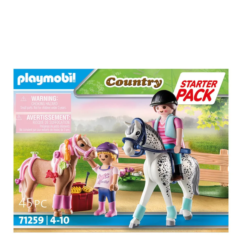 Playmobil Starter Pack Paardenverzorging - 71259^ Speelfiguren