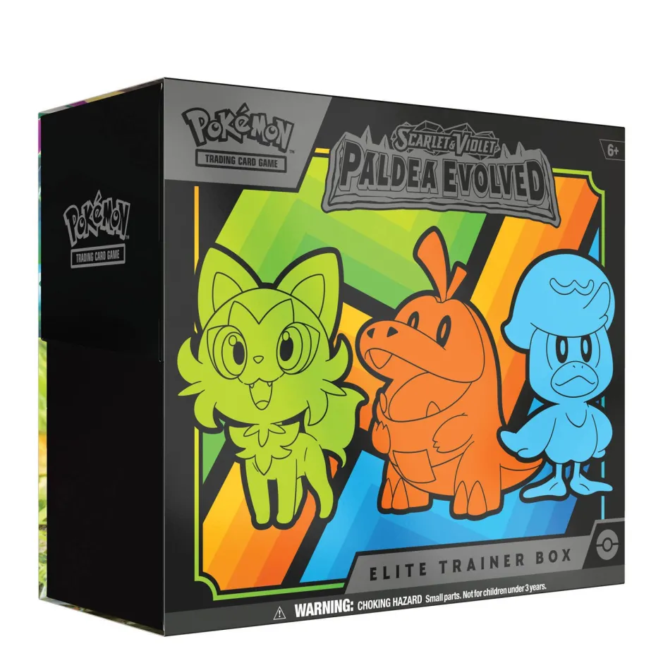 Pokemon Scarlet & Violet Paldea Elite Trainer Box^ Kaartspellen