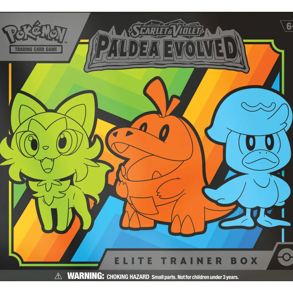 Pokemon Scarlet & Violet Paldea Elite Trainer Box^ Kaartspellen