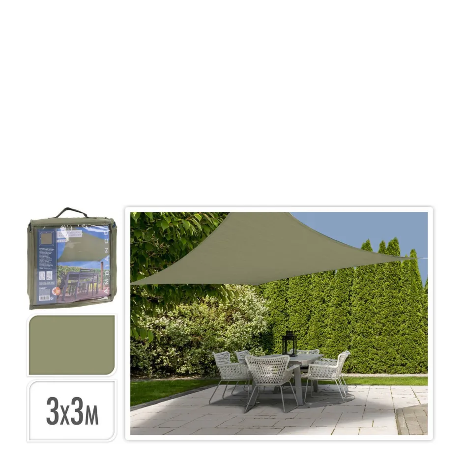 Pro Garden Schaduwdoek (3X3 M)^ Schaduwdoeken
