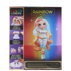 Rainbow High Color & Create Fashion Doll- Character 1 (Blue Eyes)^ Houten Speelgoed
