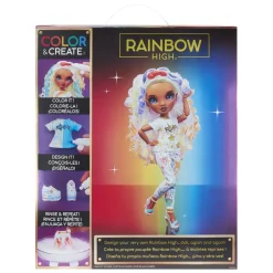 Rainbow High Color & Create Fashion Doll- Character 2 (Purple Eyes)^ Poppen