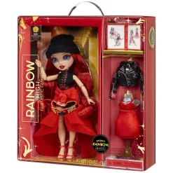 Rainbow High Fantastic Fashion Ruby Anderson - Rode Pop^ Poppen