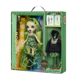 Rainbow High Fantastic Fashion Jade Hunter - Groene Pop^ Poppen