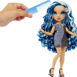 Rainbow High Fantastic Fashion Skyler - Blauwe Pop^ Poppen