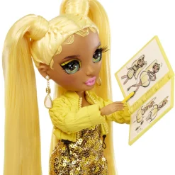 Rainbow High Fantastic Fashion Sunny Madison - Gele Pop^ Poppen