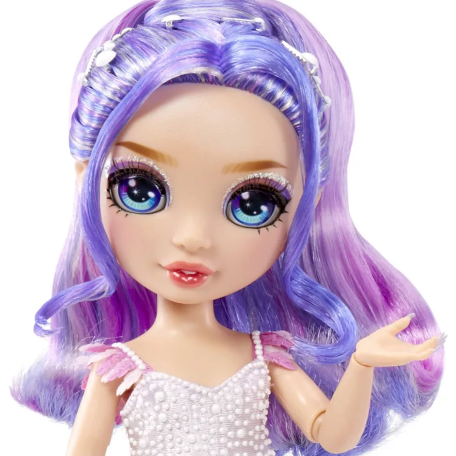 Rainbow High Fantastic Fashion Violet Willow - Paarse Pop^ Poppen