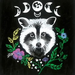 Ravensburger Pixie Cold Edition Raccoon - Schilderen Op Nummer Voor Volwassenen^ Knutselen