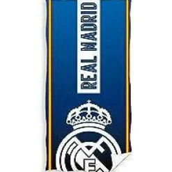 Real Madrid Kinderstrandlaken (70X140 Cm) Blauw Best