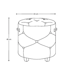 Riviera Maison Kruk Bowery Hot