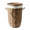 Riviera Maison Rustic Rattan Heart Wasmand (80 Liter) Online