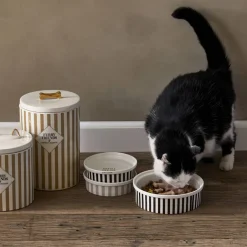 Riviera Maison Voorraadpot Furry Friends Cat Food Storage Jar (18X21,5 Cm)