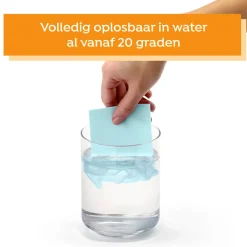 Robijn Classics Stralend Wit Wasmiddeldoekjes - 4 X 16 Wasstrips - Voordeelverpakking - 64 Wasbeurten Outlet