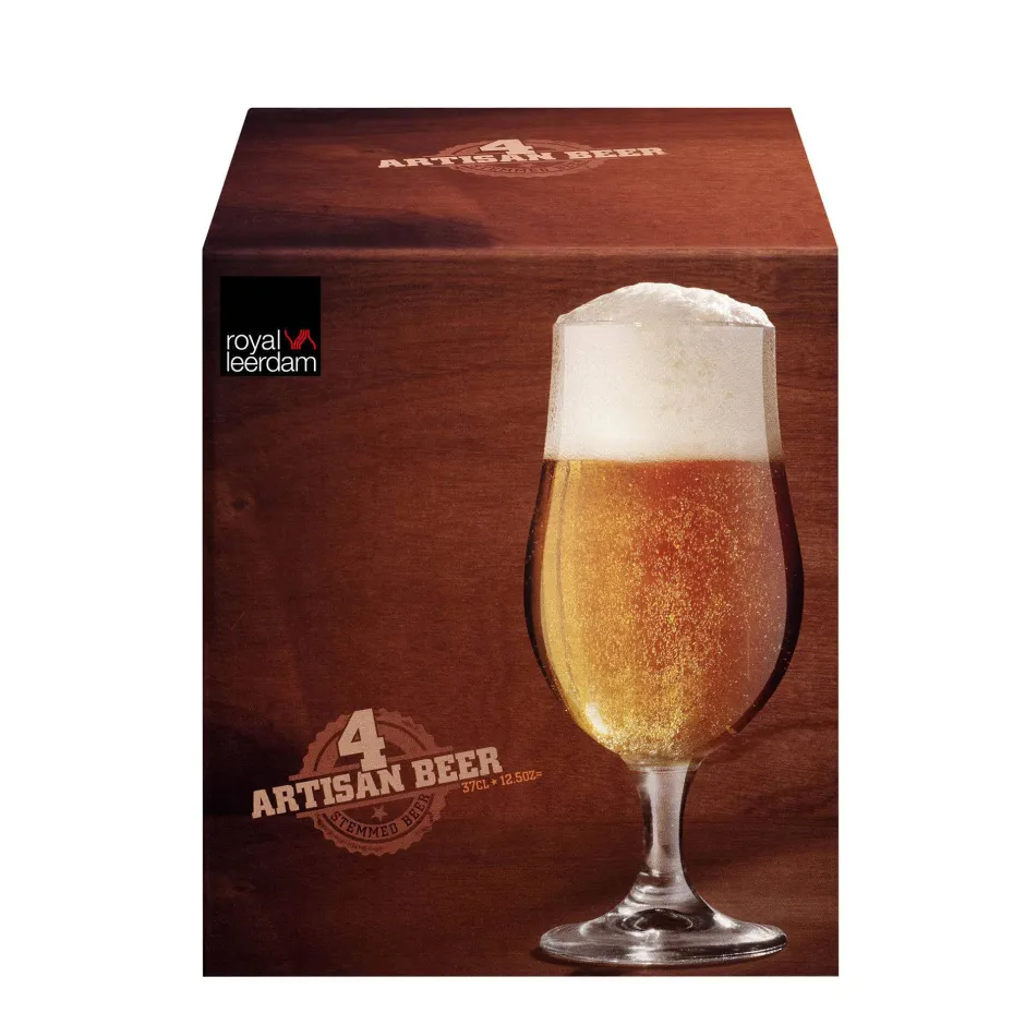 Royal Leerdam Bierglas Artisan (Set Van 4) Outlet
