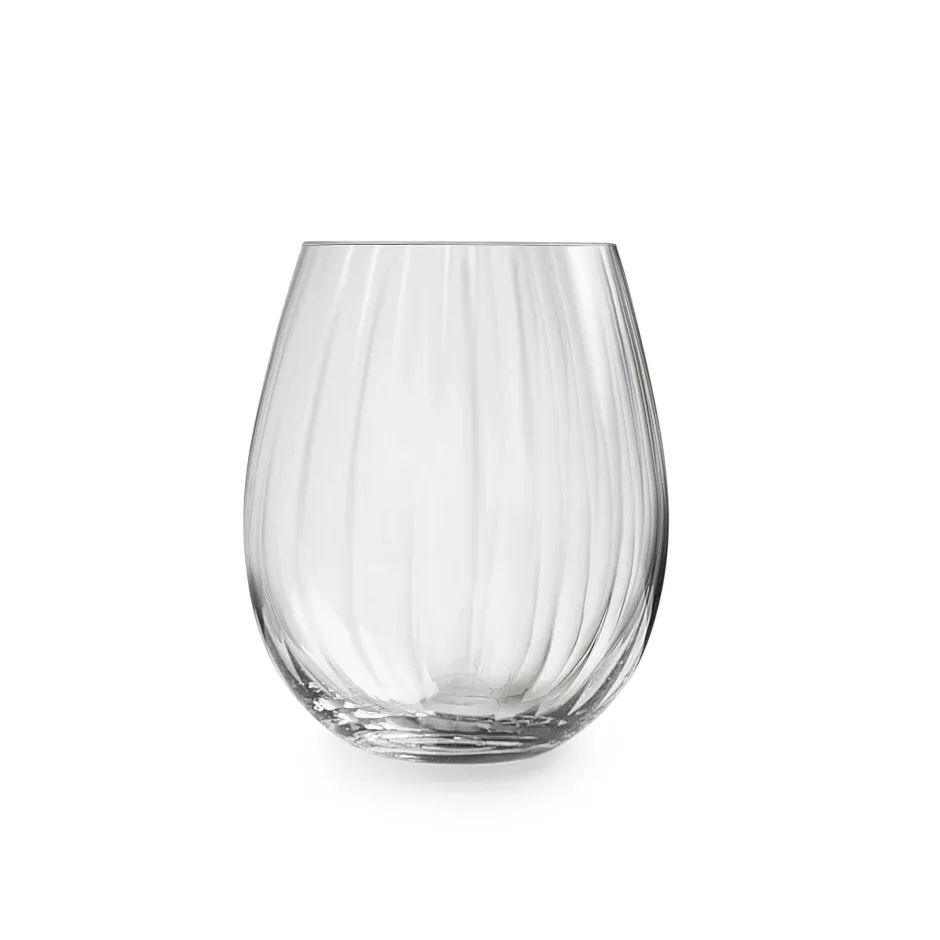 Royal Leerdam Waterglas Plisse (Set Van 4)