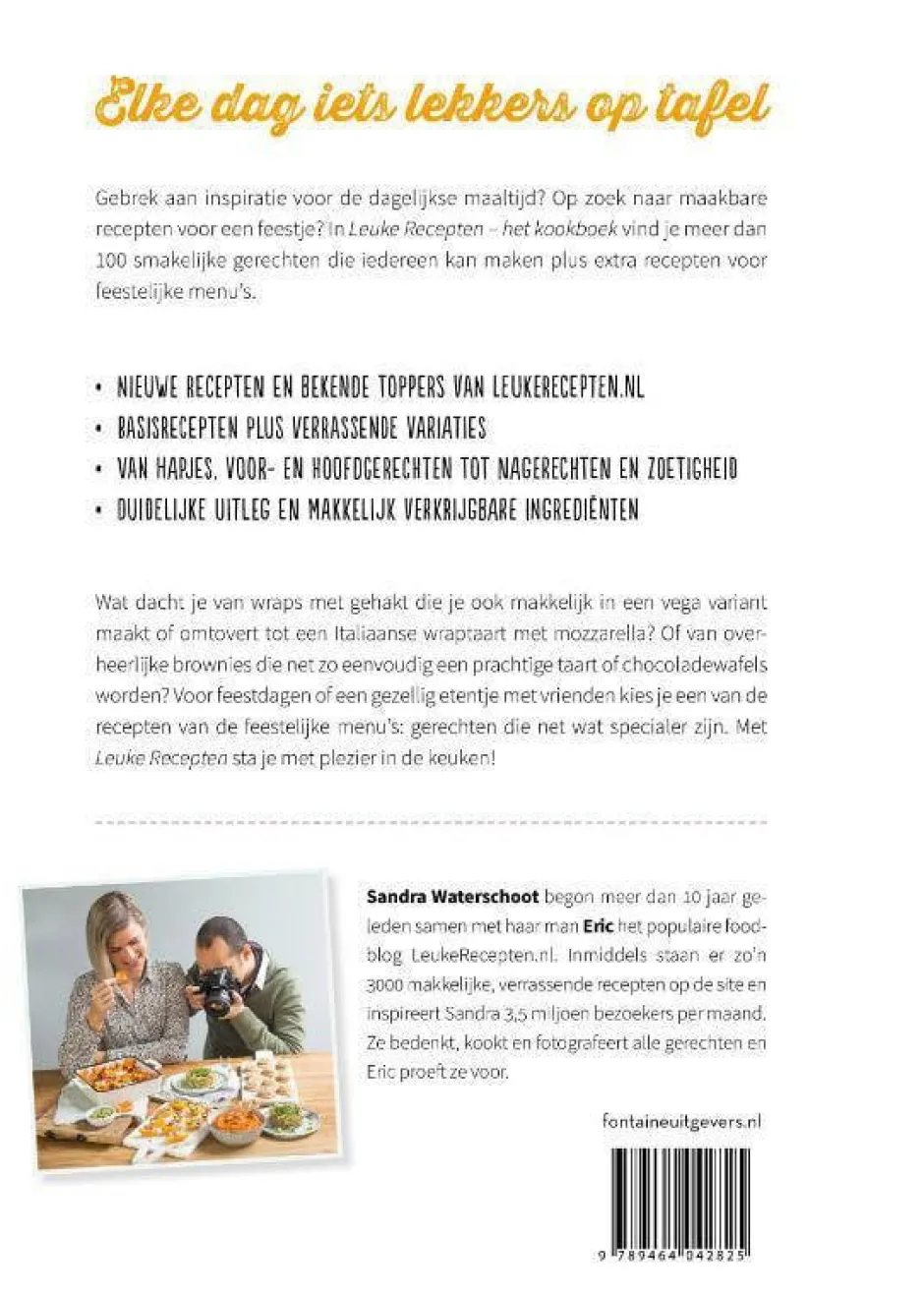 wehkamp Sandra Waterschoot En Eric Waterschoot Leuke Recepten - Het Kookboek^ Kookboeken