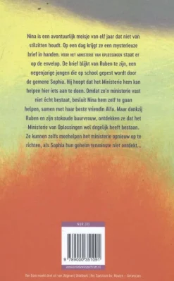 wehkamp Sanne Rooseboom Het Ministerie Van Oplossingen: Het Ministerie Van Oplossingen^ Kinderboeken