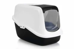 Savic Nestor - Kattenbak - Zwart/Wit - 56X39X39 Cm Online