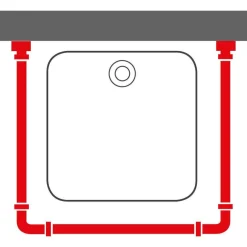 Sealskin Douchegordijnstang Easy Roll Outlet