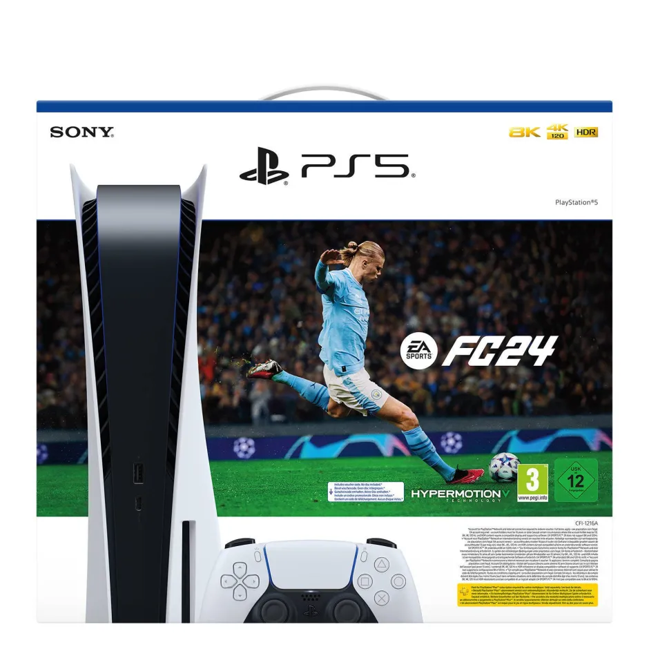 Sony Playstation 5 Console - Ea Sports Fc 24 Bundel (Voucher)^ Consoles