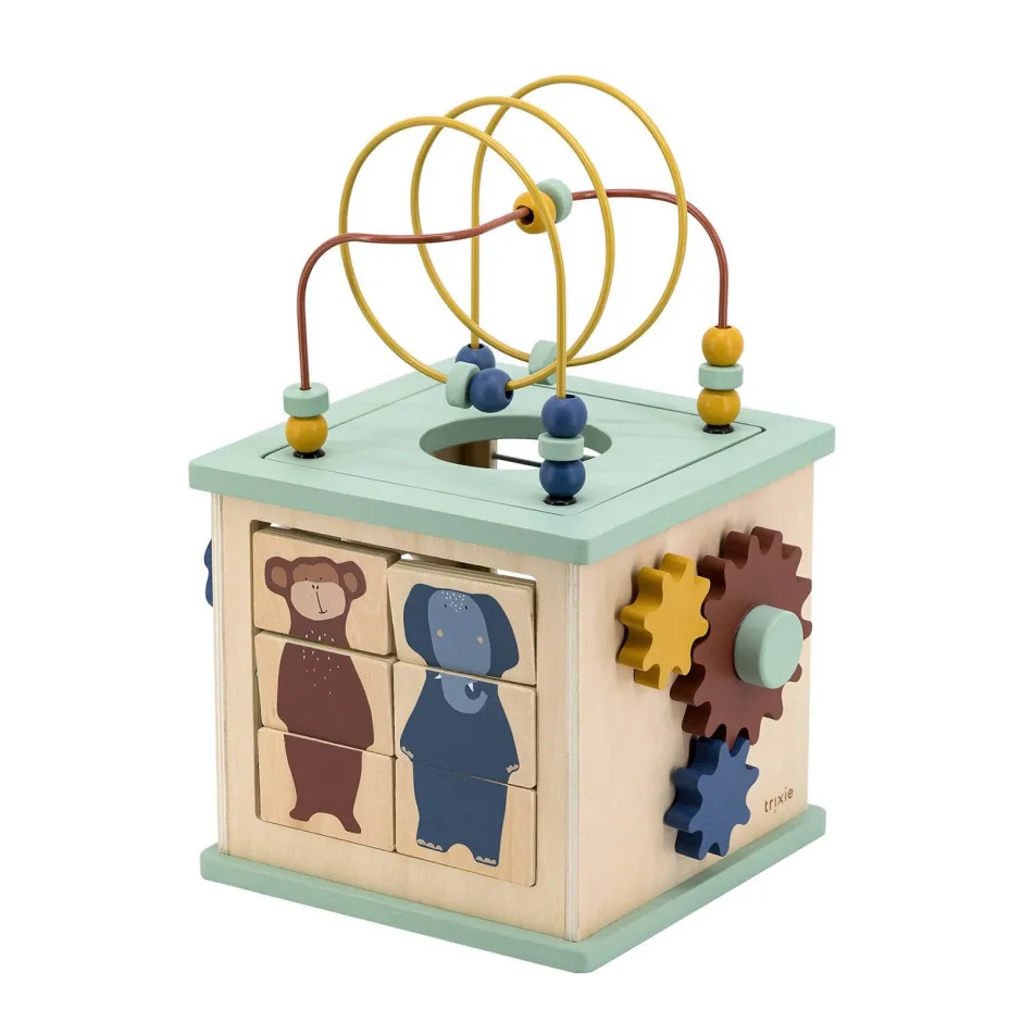 Trixie 5-In-1 Activiteiten Kubus^ Babyspeelgoed
