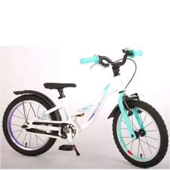 Volare Glamour Kinderfiets 16 Inch Parelmoer/ Mintgroen^ Kinderfietsen