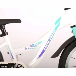 Volare Glamour Kinderfiets 16 Inch Parelmoer/ Mintgroen^ Kinderfietsen