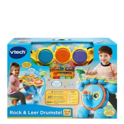 VTech Baby Rock & Leer Drumstel^ Peuterspeelgoed