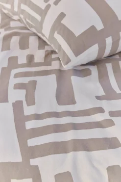 vtwonen Flanellen Dekbedovertrek 2 Persoons Mixed Stripes (200X220 Cm) Outlet