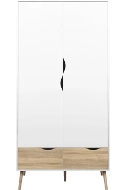 W 2 Deurs Kledingkast Oslo Sale