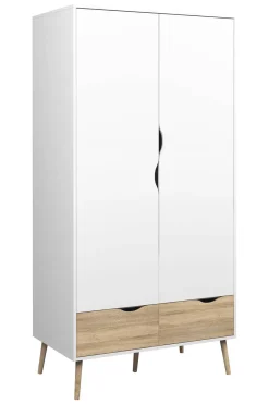 W 2 Deurs Kledingkast Oslo Sale