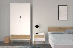 W 2 Deurs Kledingkast Oslo Sale