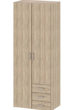 W 2-Deurs Kledingkast Space New