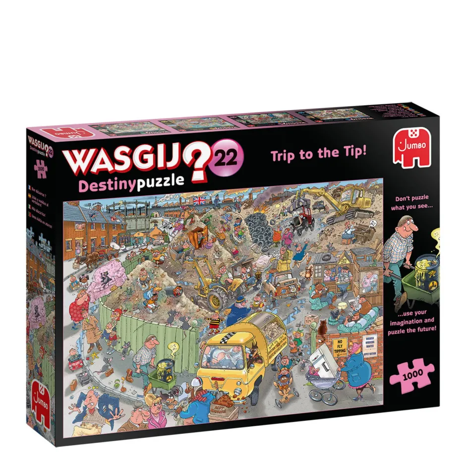 Wasgij Destiny 22 Alles Op Een Hoop! Legpuzzel 1000 Stukjes^ Puzzels