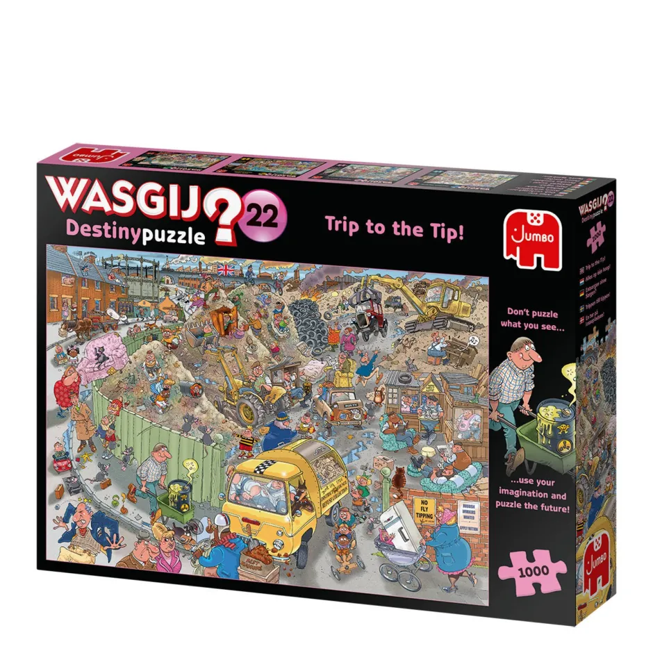 Wasgij Destiny 22 Alles Op Een Hoop! Legpuzzel 1000 Stukjes^ Puzzels