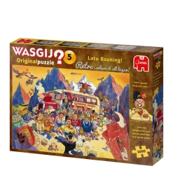 Wasgij Retro Original 5 Last-Minute Boeking! Legpuzzel 1000 Stukjes^ Puzzels