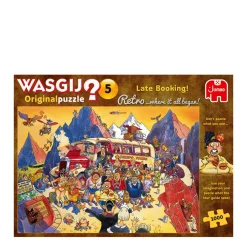 Wasgij Retro Original 5 Last-Minute Boeking! Legpuzzel 1000 Stukjes^ Puzzels