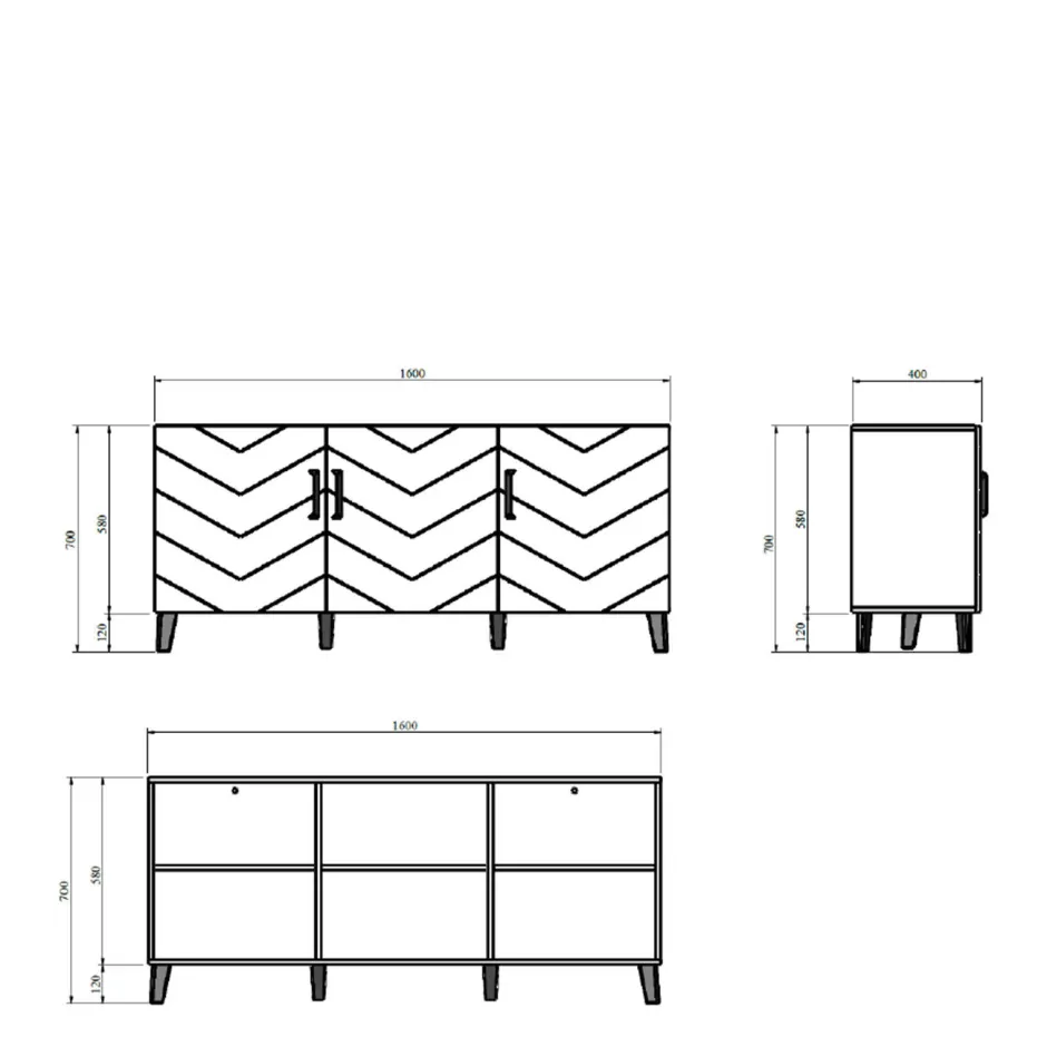 Wehkamp Home Dressoir Silk Hot