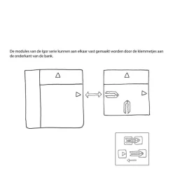 Wehkamp Home Hoekbank Links Igor Met Hocker Discount