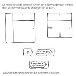 Wehkamp Home Igor Modulair Bankelement (Chaise Links) Best