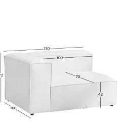 Wehkamp Home Igor Modulair Bankelement (Hoek Links) Outlet