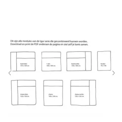 Wehkamp Home Igor Modulair Bankelement (Hoek Links) Clearance