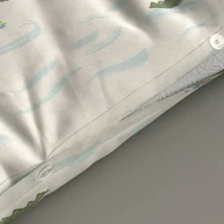 Wehkamp Home Katoenen Dekbedovertrek 1 Persoons Surfin Croco (140X200 Cm) Discount