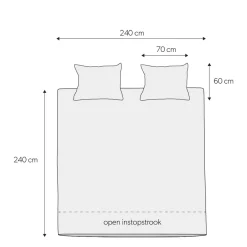 Wehkamp Home Katoenen Dekbedovertrek Lits-Jumeaux (240X220 Cm) Best